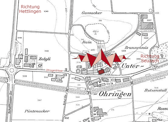 Anfahrtsplan - Detailansicht